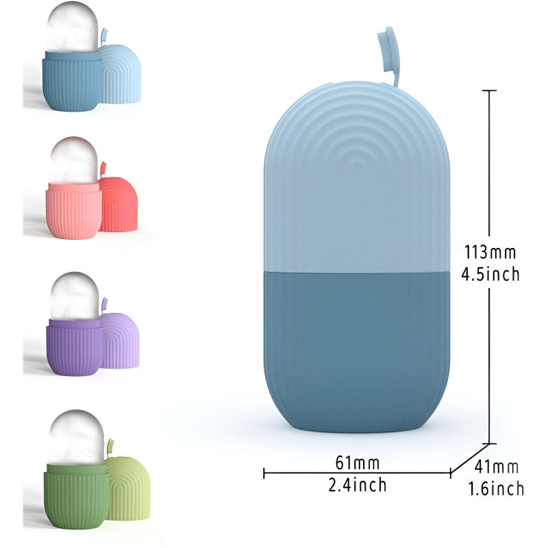 Easy Use Multi-Purpose Mini Silicon Facial Ice Roller for Ultimate Skin
