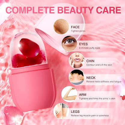 Easy Use Multi-Purpose Mini Silicon Facial Ice Roller for Ultimate Skin