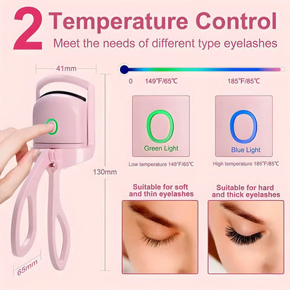 Compact and Rechargeable Mini Electric Eyelash for Women