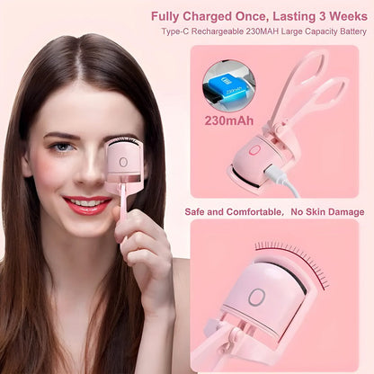 Compact and Rechargeable Mini Electric Eyelash for Women